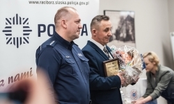 Policja skorzystała z gościnności Powiatu Raciborskiego – roczna odprawa w Zamku Piastowskim (2)