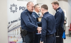 Policja skorzystała z gościnności Powiatu Raciborskiego – roczna odprawa w Zamku Piastowskim (3)
