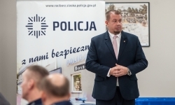 Policja skorzystała z gościnności Powiatu Raciborskiego – roczna odprawa w Zamku Piastowskim (5)