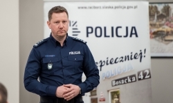 Policja skorzystała z gościnności Powiatu Raciborskiego – roczna odprawa w Zamku Piastowskim (8)