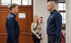 Policja skorzystała z gościnności Powiatu Raciborskiego – roczna odprawa w Zamku Piastowskim (6)
