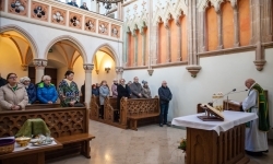 Msza Święta w intencji chorych w kaplicy zamkowej (2)