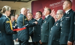 Dzień Strażaka 2025. Uroczystości powiatowe na Zamku Piastowskim w Raciborzu (11)