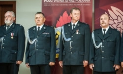 Dzień Strażaka 2025. Uroczystości powiatowe na Zamku Piastowskim w Raciborzu (16)