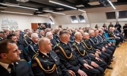 Dzień Strażaka 2025. Uroczystości powiatowe na Zamku Piastowskim w Raciborzu (11)