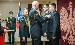 Dzień Strażaka 2025. Uroczystości powiatowe na Zamku Piastowskim w Raciborzu (5)