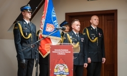 Dzień Strażaka 2025. Uroczystości powiatowe na Zamku Piastowskim w Raciborzu (16)