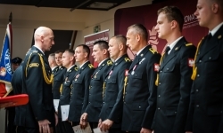 Dzień Strażaka 2025. Uroczystości powiatowe na Zamku Piastowskim w Raciborzu (19)