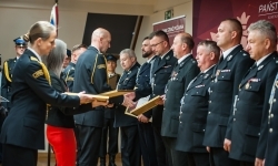 Dzień Strażaka 2025. Uroczystości powiatowe na Zamku Piastowskim w Raciborzu (4)