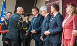 Dzień Strażaka 2025. Uroczystości powiatowe na Zamku Piastowskim w Raciborzu (10)