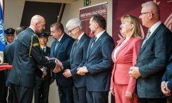Dzień Strażaka 2025. Uroczystości powiatowe na Zamku Piastowskim w Raciborzu (11)