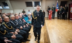 Dzień Strażaka 2025. Uroczystości powiatowe na Zamku Piastowskim w Raciborzu (15)