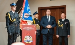 Dzień Strażaka 2025. Uroczystości powiatowe na Zamku Piastowskim w Raciborzu (1)