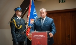 Dzień Strażaka 2025. Uroczystości powiatowe na Zamku Piastowskim w Raciborzu (7)
