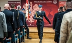Dzień Strażaka 2025. Uroczystości powiatowe na Zamku Piastowskim w Raciborzu (13)