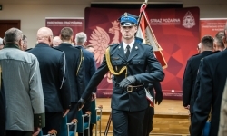 Dzień Strażaka 2025. Uroczystości powiatowe na Zamku Piastowskim w Raciborzu (14)