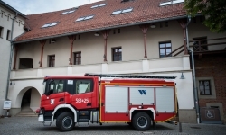 Dzień Strażaka 2025. Uroczystości powiatowe na Zamku Piastowskim w Raciborzu (1)