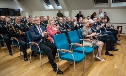 Dzień Strażaka 2025. Uroczystości powiatowe na Zamku Piastowskim w Raciborzu (13)