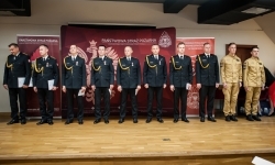 Dzień Strażaka 2025. Uroczystości powiatowe na Zamku Piastowskim w Raciborzu (14)