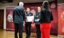 Dzień Strażaka 2025. Uroczystości powiatowe na Zamku Piastowskim w Raciborzu (16)