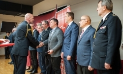 Dzień Strażaka 2025. Uroczystości powiatowe na Zamku Piastowskim w Raciborzu (8)