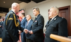 Dzień Strażaka 2025. Uroczystości powiatowe na Zamku Piastowskim w Raciborzu (10)