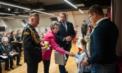 Dzień Strażaka 2025. Uroczystości powiatowe na Zamku Piastowskim w Raciborzu (9)