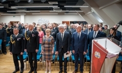 Dzień Strażaka 2025. Uroczystości powiatowe na Zamku Piastowskim w Raciborzu (7)