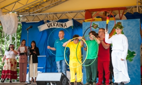 Europejska mozaika talentów na dziedzińcu Zamku Piastowskiego