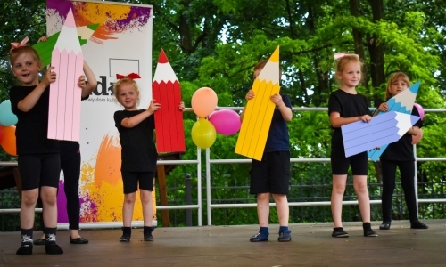Rodzinne świętowanie z MDK na dziedzińcu Zamku Piastowskiego w Raciborzu