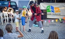 Magia teatru na dziedzińcu Zamku Piastowskiego. Teatr Jednej Miny porwał najmłodszych widzów (18)