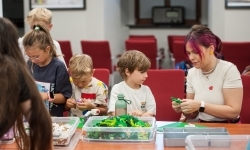 Ciocia od Klocków na Zamku Piastowskim. Warsztaty LEGO w ramach Wakacji w powiecie (2)