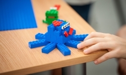 Ciocia od Klocków na Zamku Piastowskim. Warsztaty LEGO w ramach Wakacji w powiecie (14)