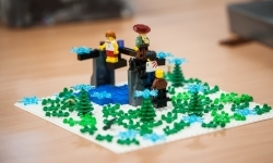 Ciocia od Klocków na Zamku Piastowskim. Warsztaty LEGO w ramach Wakacji w powiecie (20)