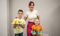 Ciocia od Klocków na Zamku Piastowskim. Warsztaty LEGO w ramach Wakacji w powiecie (1)