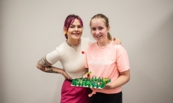 Ciocia od Klocków na Zamku Piastowskim. Warsztaty LEGO w ramach Wakacji w powiecie (4)