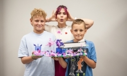 Ciocia od Klocków na Zamku Piastowskim. Warsztaty LEGO w ramach Wakacji w powiecie (13)