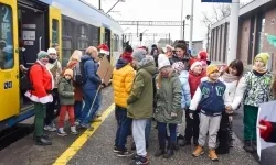 Pociąg Świątecznych Marzeń zawitał do Raciborza! (2)
