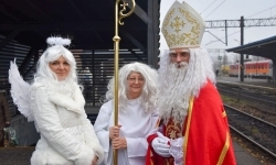 Pociąg Świątecznych Marzeń zawitał do Raciborza! (6)
