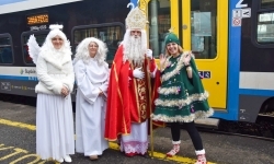 Pociąg Świątecznych Marzeń zawitał do Raciborza! (9)