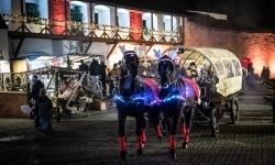 Bajkowy zamek w świątecznej odsłonie. Sobota pełna magii, w niedzielę kolejne atrakcje (1)