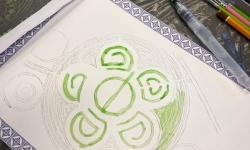 Art Camp na Zamku Piastowskim: Młodzi tw&oacute;rcy malują historię i przyszłość raciborskich zabytk&oacute;w (20)