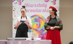 Karmel i balony na Zamku Piastowskim. Atrakcje dla dzieci w ramach akcji Wakacje w Powiecie (20)