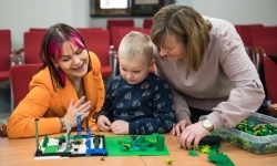 Ponad p&oacute;ł miliona klock&oacute;w na Zamku Piastowskim &ndash; ferie w Powiecie Raciborskim trwają (11)