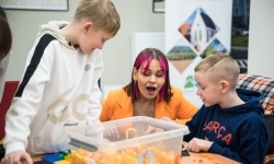 Ponad p&oacute;ł miliona klock&oacute;w na Zamku Piastowskim &ndash; ferie w Powiecie Raciborskim trwają (14)