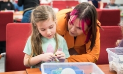 Ponad p&oacute;ł miliona klock&oacute;w na Zamku Piastowskim &ndash; ferie w Powiecie Raciborskim trwają (10)