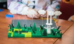 Ponad p&oacute;ł miliona klock&oacute;w na Zamku Piastowskim &ndash; ferie w Powiecie Raciborskim trwają (11)