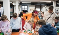 Ponad p&oacute;ł miliona klock&oacute;w na Zamku Piastowskim &ndash; ferie w Powiecie Raciborskim trwają (20)