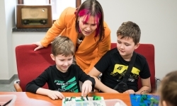 Ponad p&oacute;ł miliona klock&oacute;w na Zamku Piastowskim &ndash; ferie w Powiecie Raciborskim trwają (7)