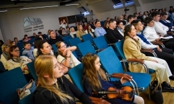 Muzyczne powitanie wiosny na Zamku Piastowskim &ndash; koncert uczni&oacute;w Ogniska Muzycznego Fulnart (13)